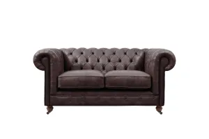 Grand Chesterfield | 2 Seater Sofa | Vintage Rosewood