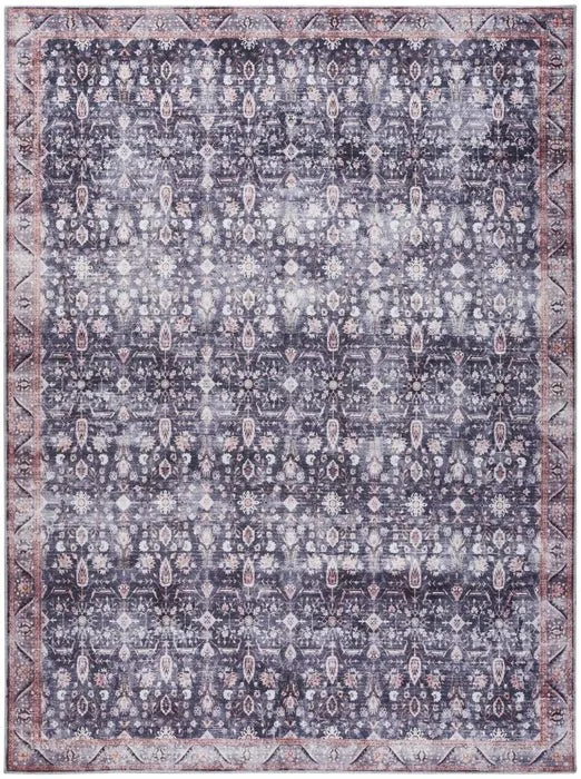 Grand Washables GRW06 Navy/Ivory Rug