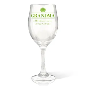 Grandma Wine Glass