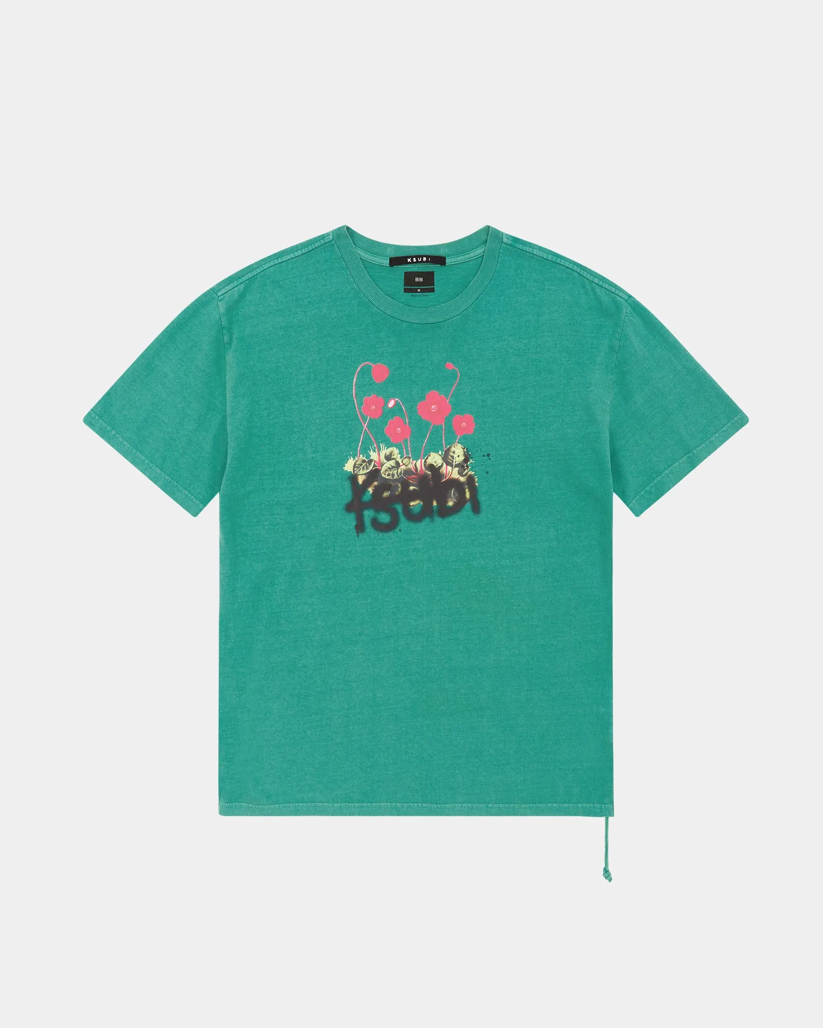 GRASS CUTTER BIGGIE SS TEE GREENOUT