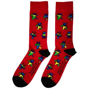 Grateful Dead Unisex Ankle Socks: Dancing Bears (UK Size 6 - 11)