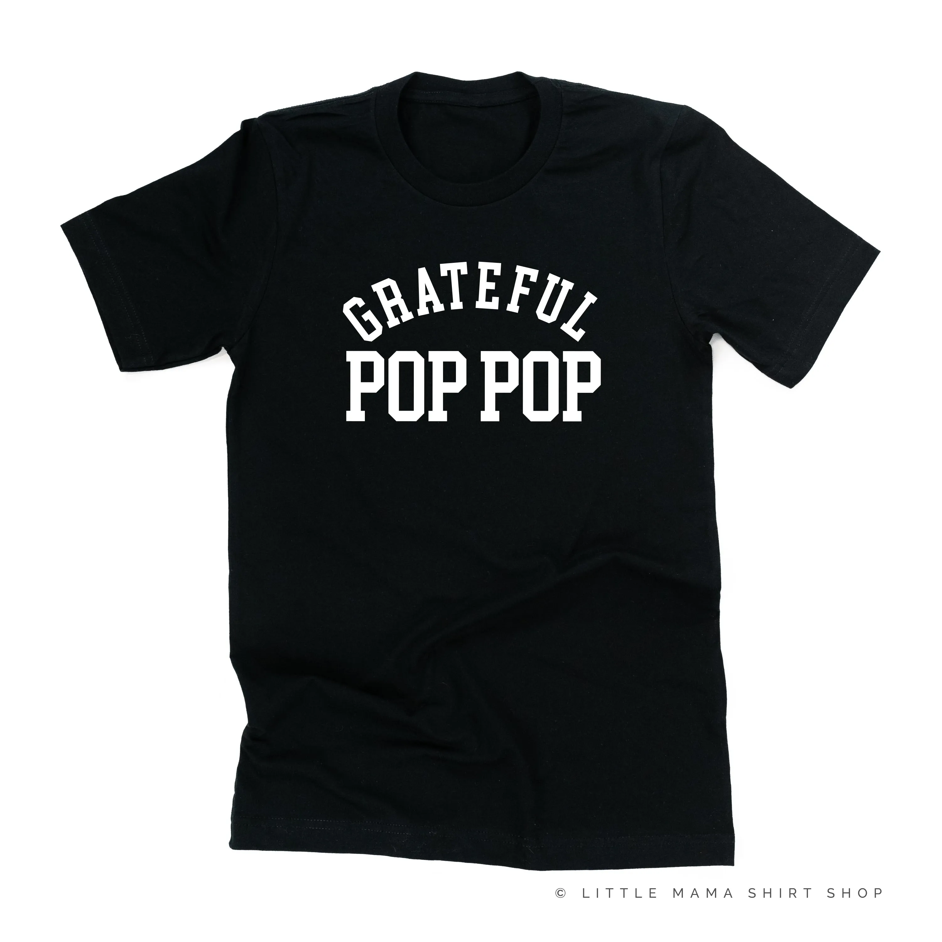 Grateful Pop Pop- (Varsity) - Unisex Tee