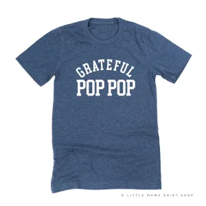 Grateful Pop Pop- (Varsity) - Unisex Tee