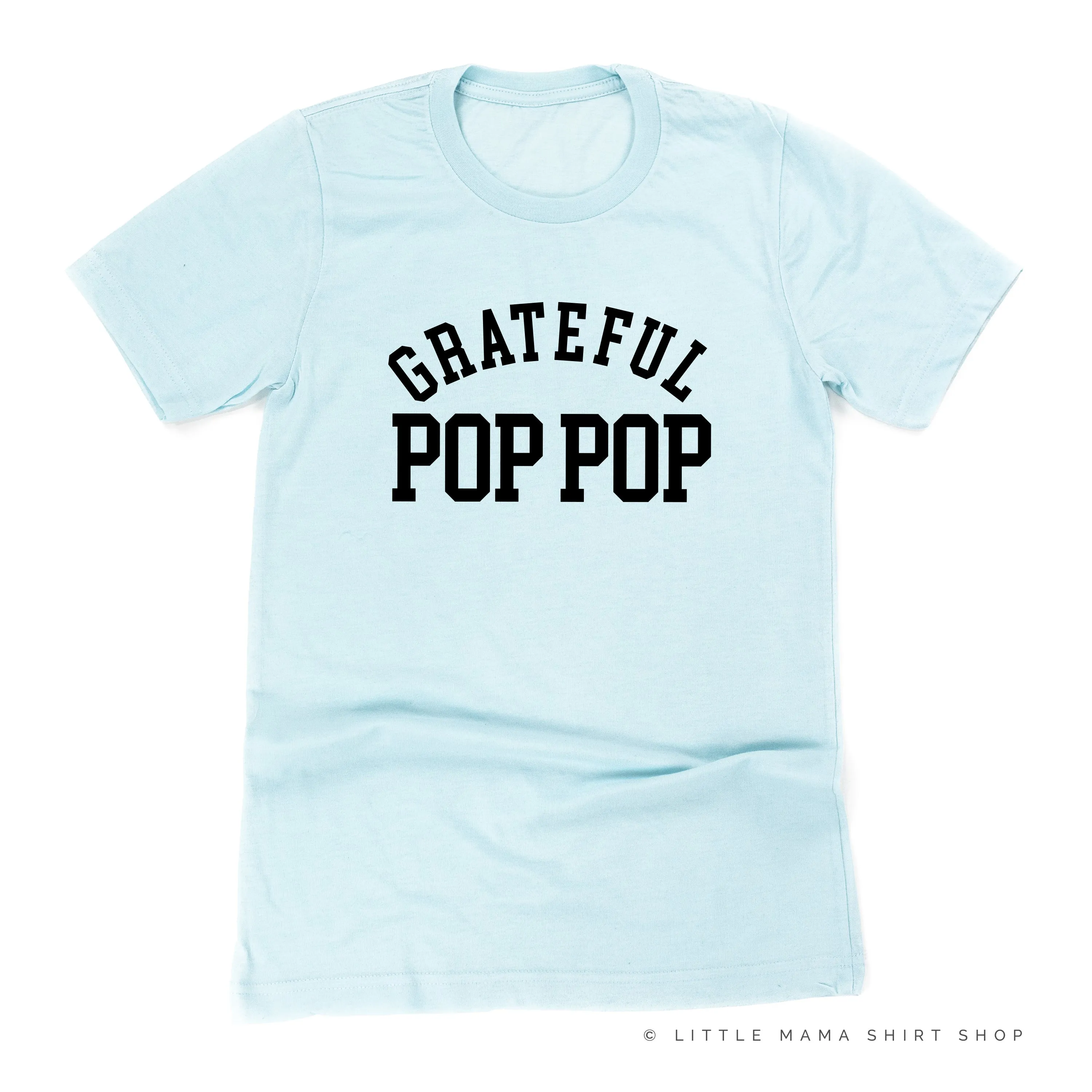 Grateful Pop Pop- (Varsity) - Unisex Tee