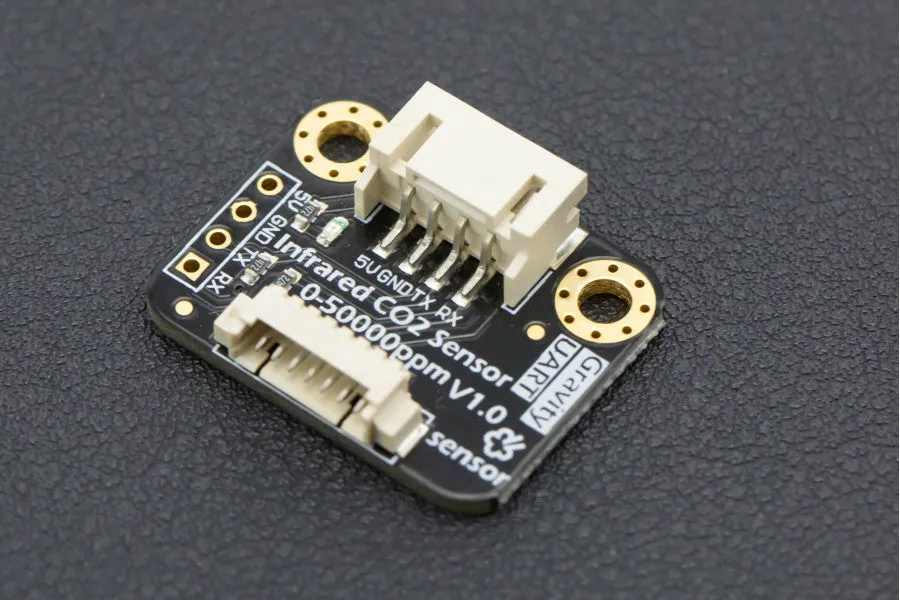 Gravity: UART Infrared CO2 Sensor (0-50000ppm)