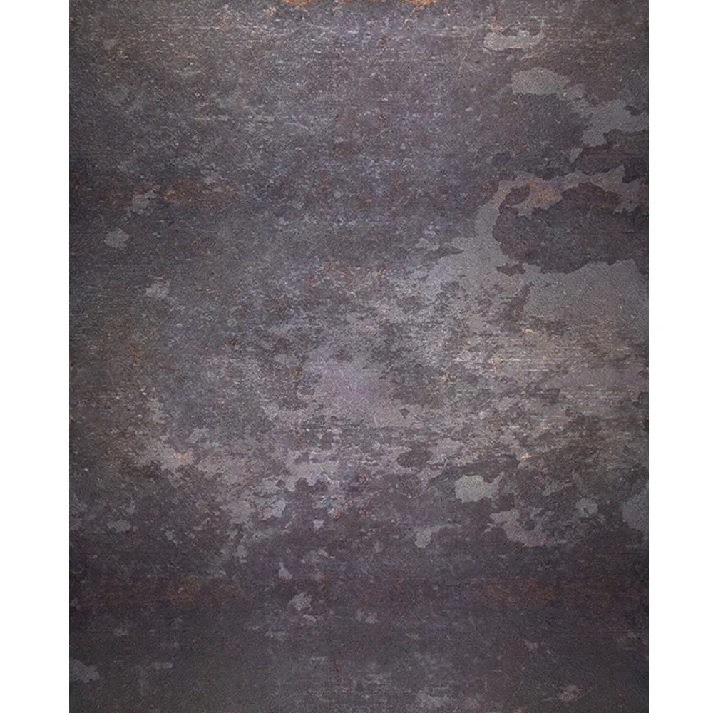 Gray Grunge Textured Printed Backdrop