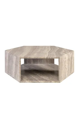 Gray Hexagonal Coffee Table | Versmissen Hexx