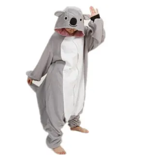 Gray Koala Animal Pajamas Onesies