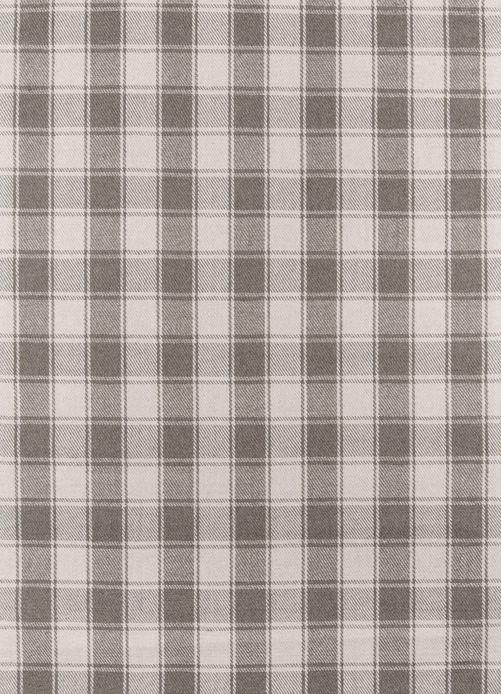 Gray Plaid Tartan Wool Rug - Erin Gates - Marlborough