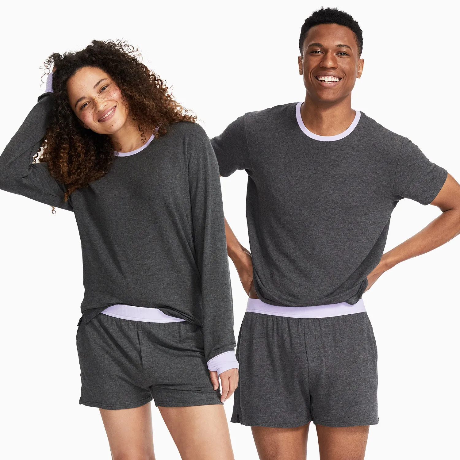 Gray/Lavender 5-Pack Jambys