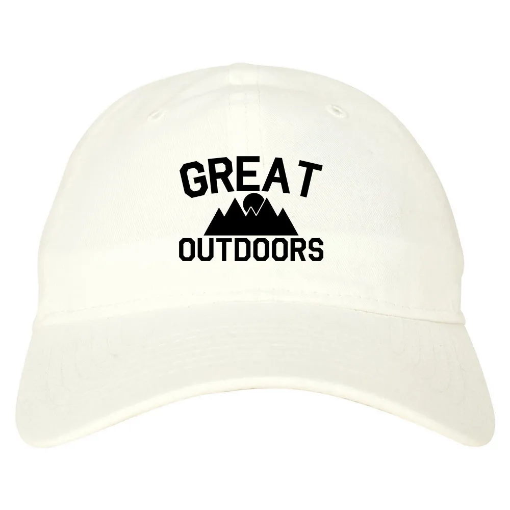 Great Outdoors Camping Mens Dad Hat Baseball Cap