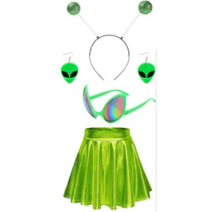 Green Alien Adult Set