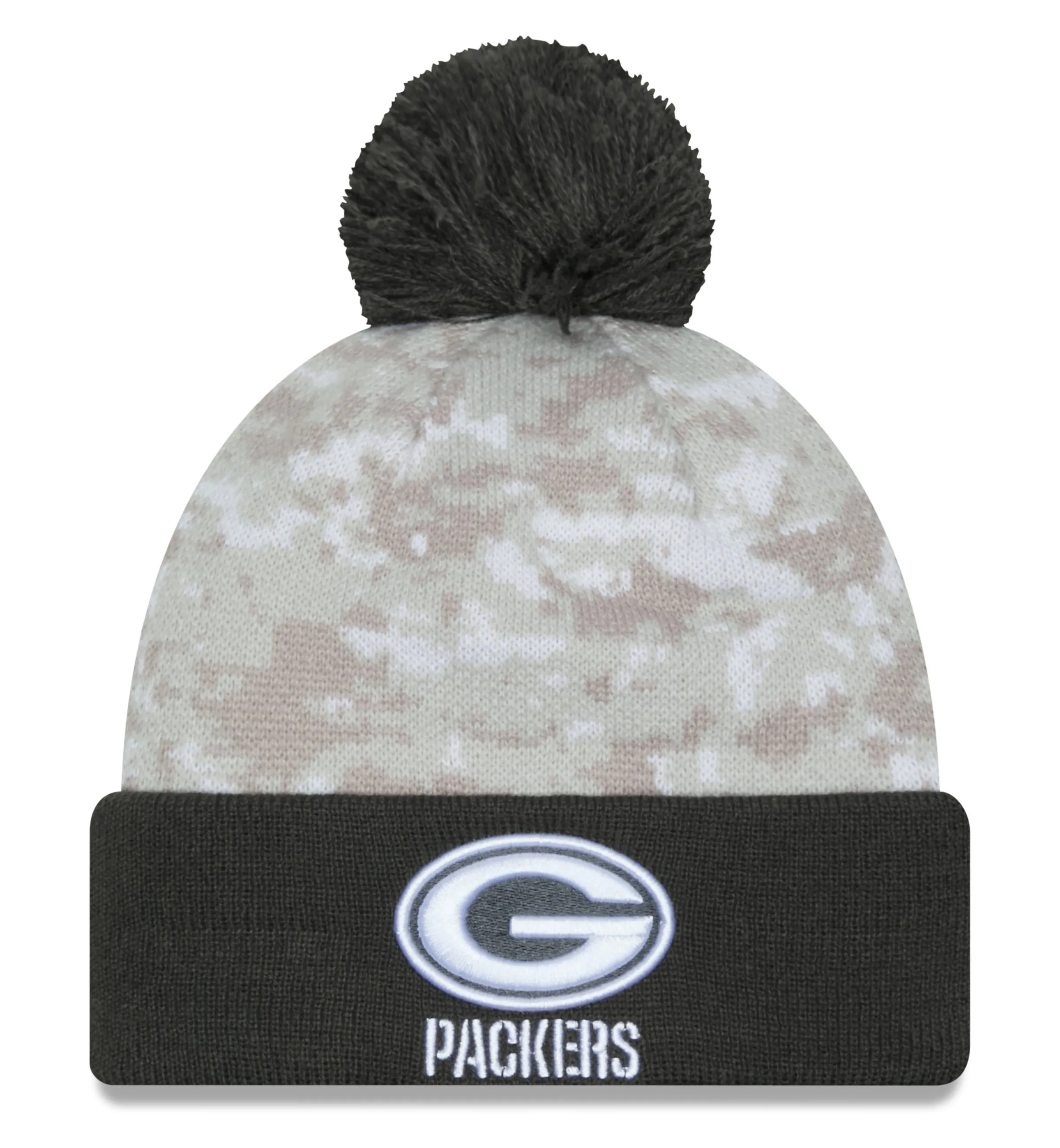 Green Bay Packers 2024 Salute to Service Cuffed Knit Hat