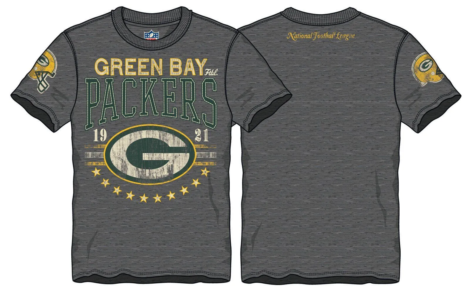 Green Bay Packers Big Time Distressed T-Shirt