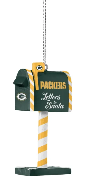 Green Bay Packers Mailbox Ornament