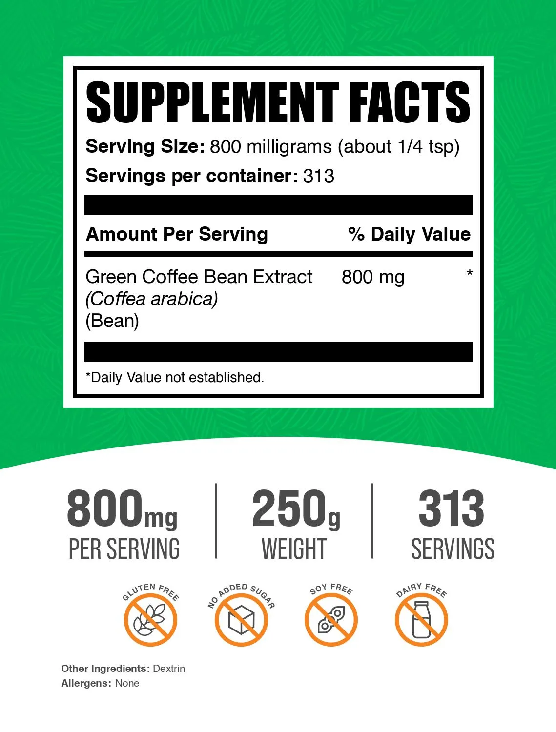 Green Coffee Bean Extract Powder