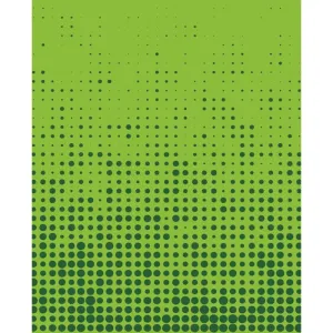 Green Halftone Printed Backdrop