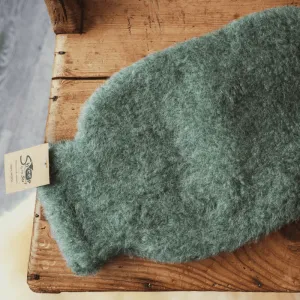 Green Hot Water Bottle