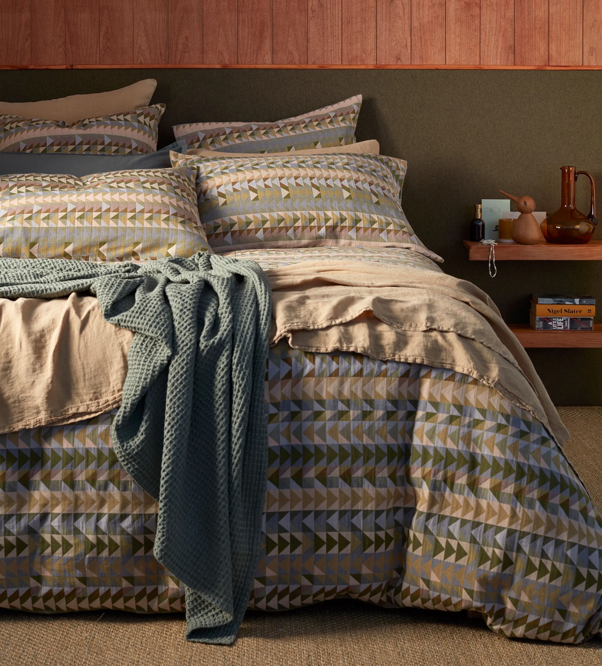 Green Jude 100% Cotton Bed Linen