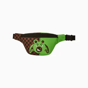 Green Money Bear Savvy Crossbody Bag