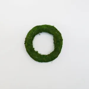 Green Moss Wreath | 10 inch