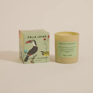 Green Pear Spiced Medley Candle