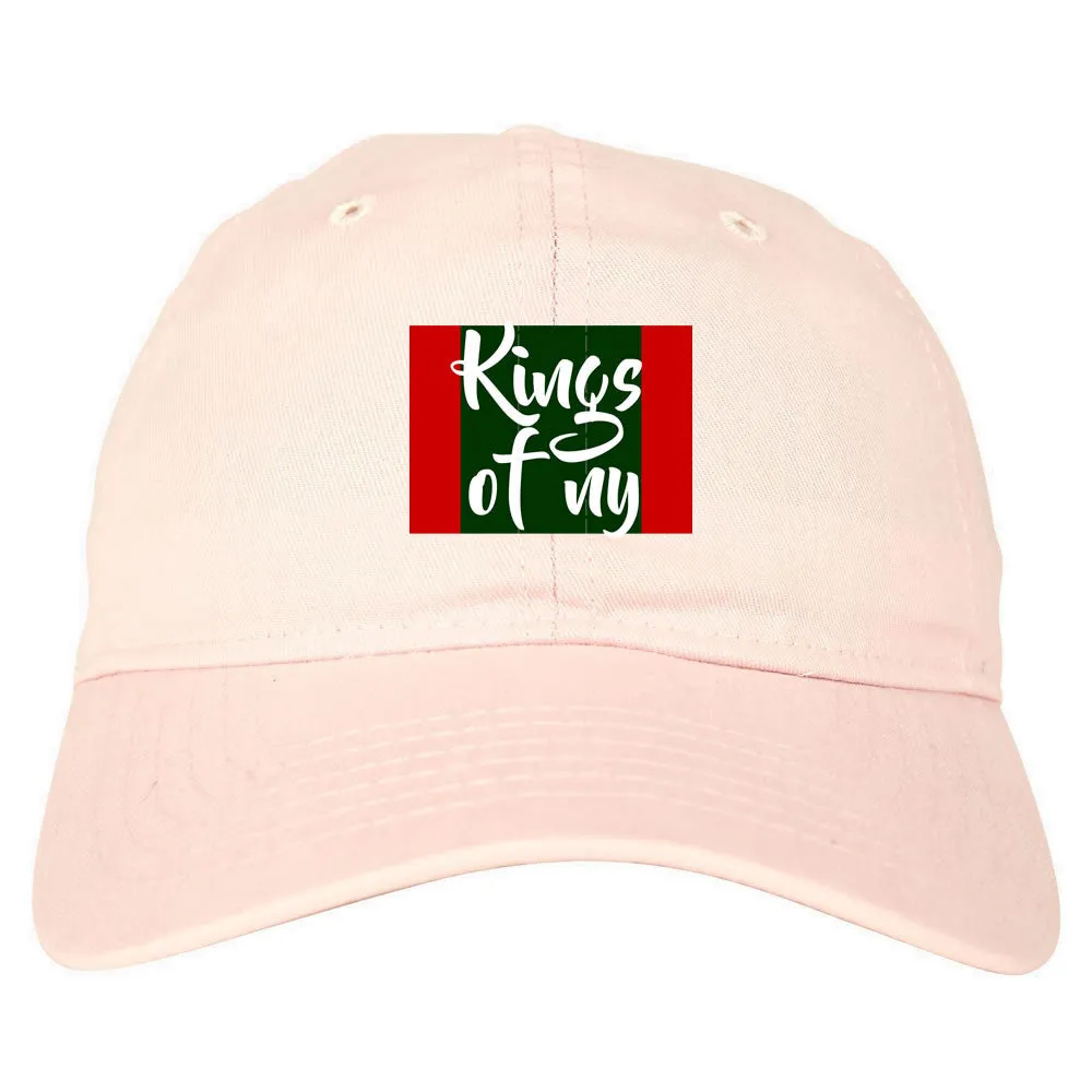 Green Red Banner Logo Dad Hat Cap