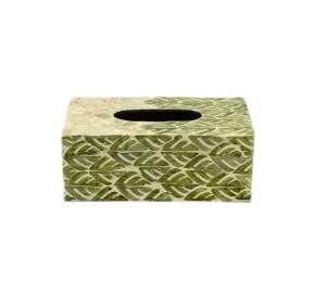 Green Shell Tissue Box