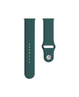 Green Silicone Click Universal WatchBand (22mm)