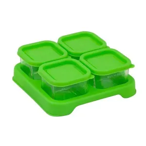 Green Sprouts - Cube de Verre pour Nourriture - 2oz (60ml)||Green Sprouts - Baby Food Glass Cubes - 2oz (60ml)