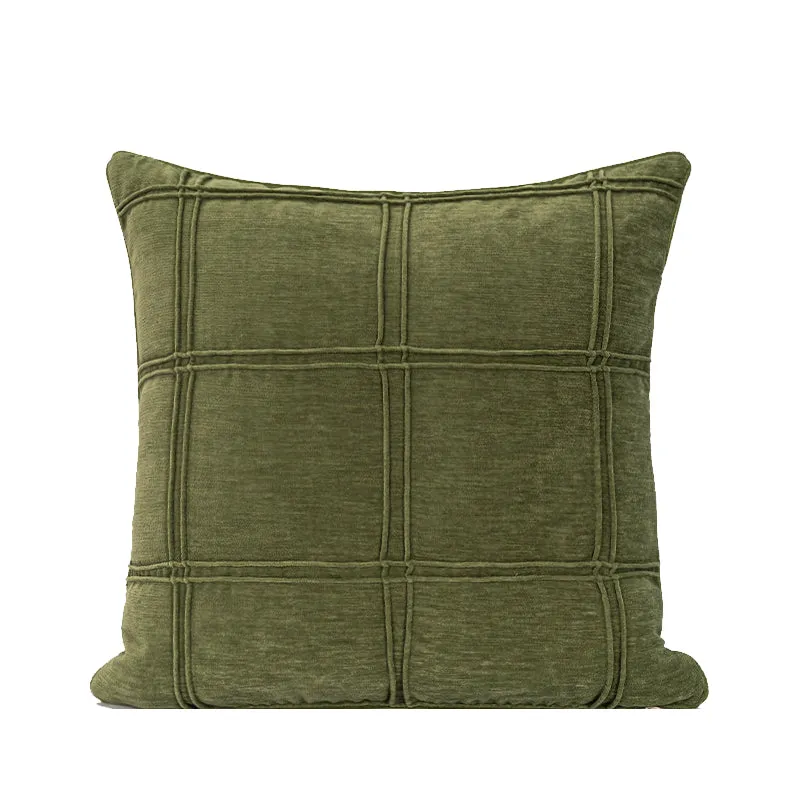 Green Square Pillow