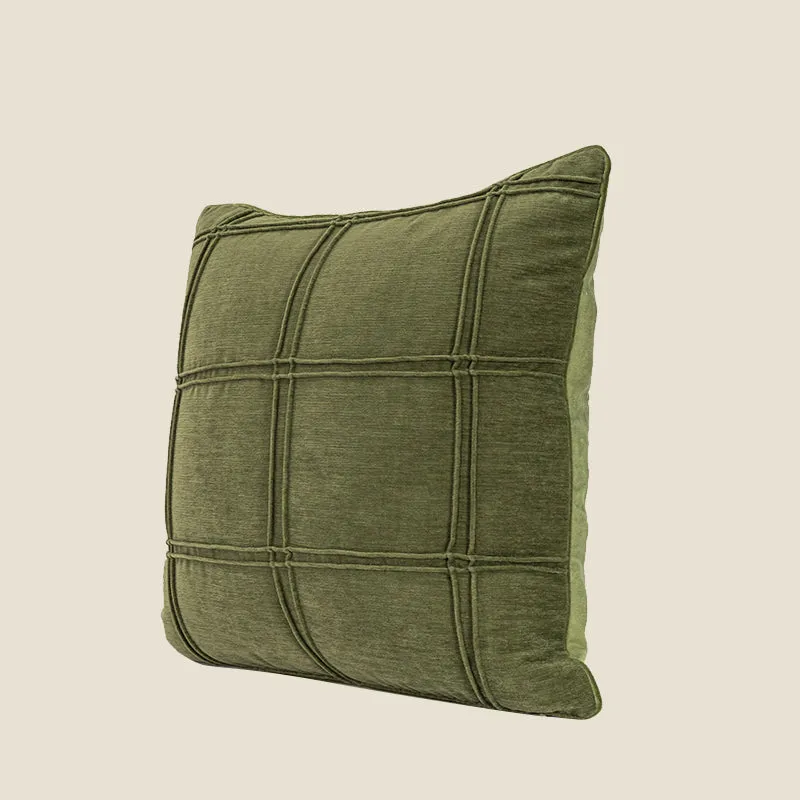 Green Square Pillow