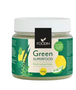 Green Superfood Fresh Lemon-Lime, Green powder 120g