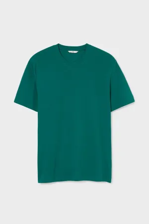 Green T-shirt cotton