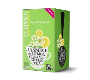 Green Tea, Jasmine Lemon, 20 bags