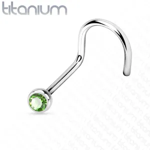 Green Titanium Nose Screw