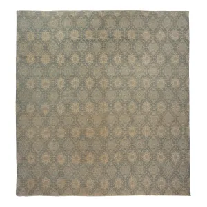 Green Transitional Wool Rug - 17'4" x 18'1"