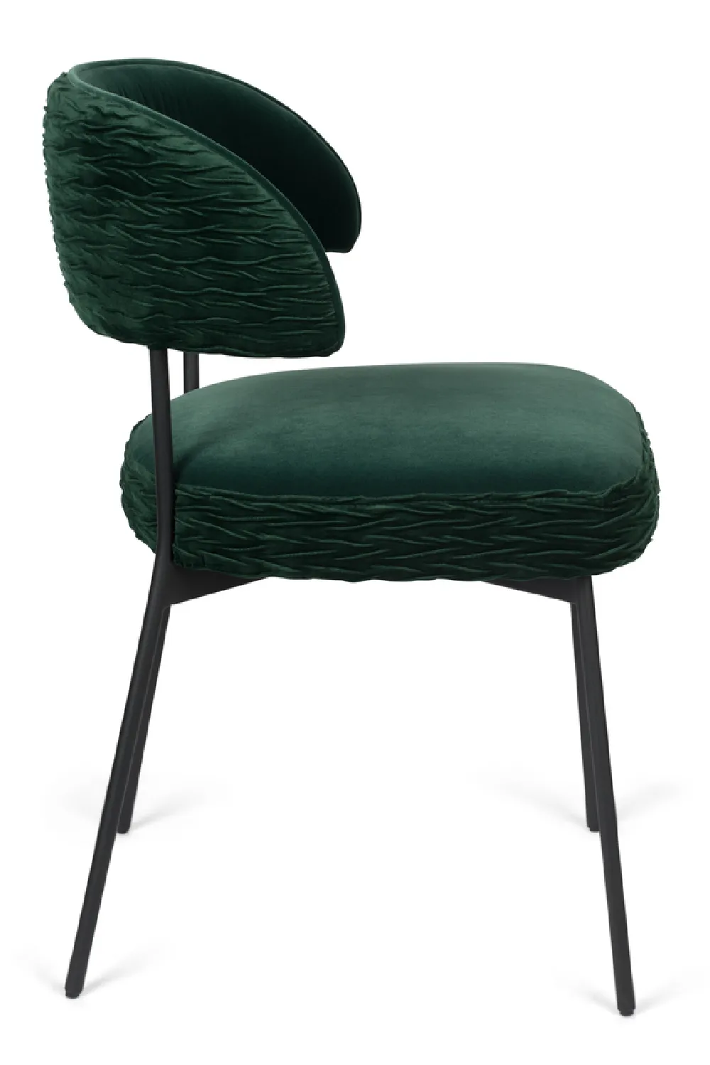 Green Velvet Dining Chairs (2) | Bold Monkey The Winner