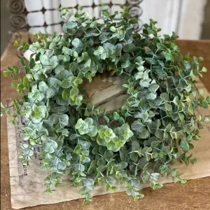 Greenbriar Eucalyptus Wreath 14"