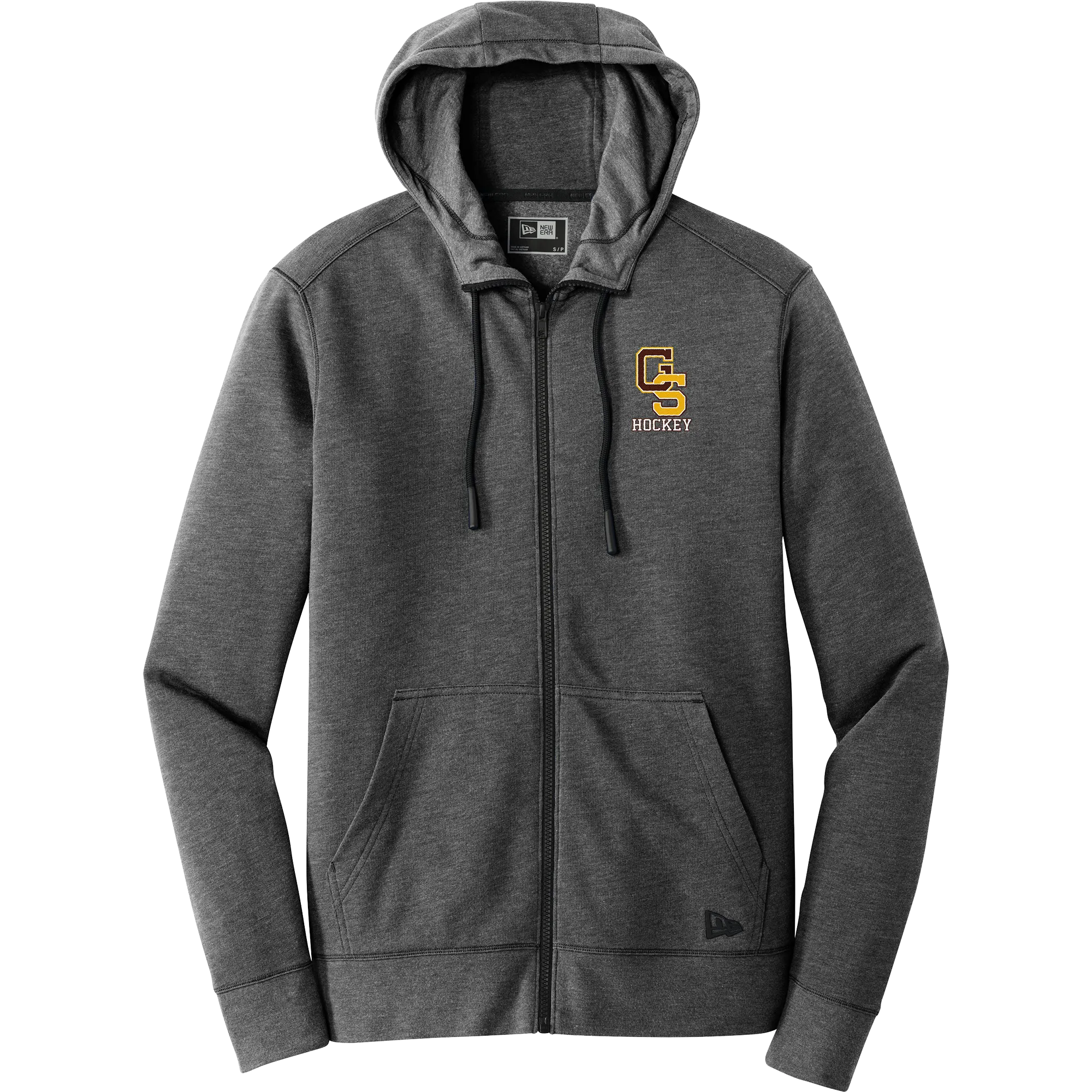 Greensburg Salem New Era Tri-Blend Fleece Full-Zip Hoodie