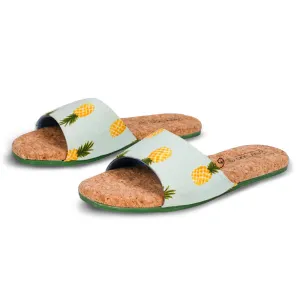 GREENSOLE SUNSHINE PINEAPPLE WOMENS SANDAL FLIP FLOP