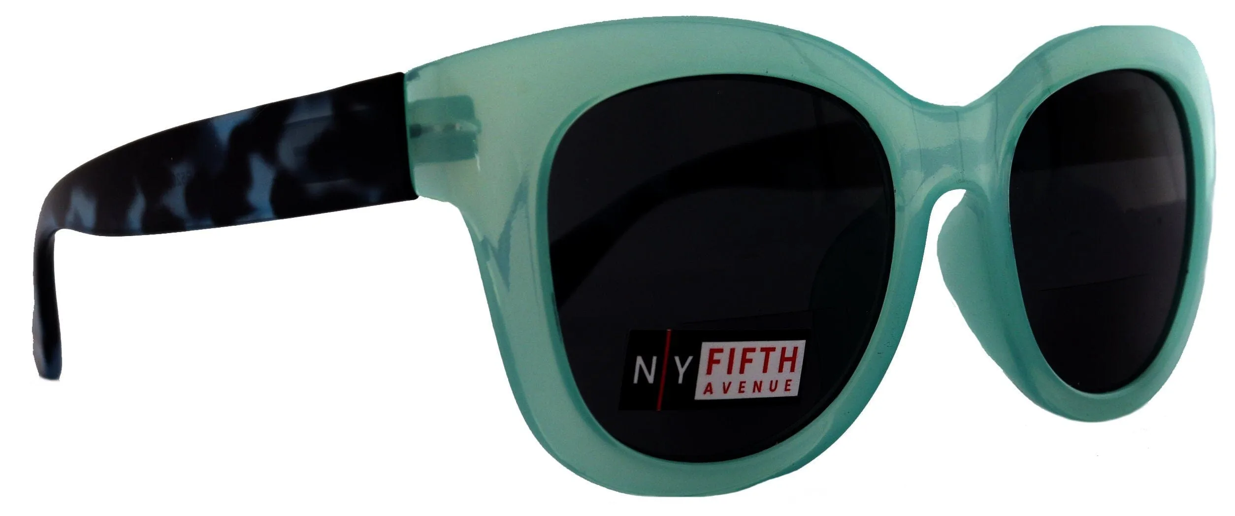 Greenville, High-End Line Bifocal (Clear On Top) Reading Sunglasses for Women OR Non-Bifocal Readers Sunglasses (Turquoise, Green) NY Fifth Avenue