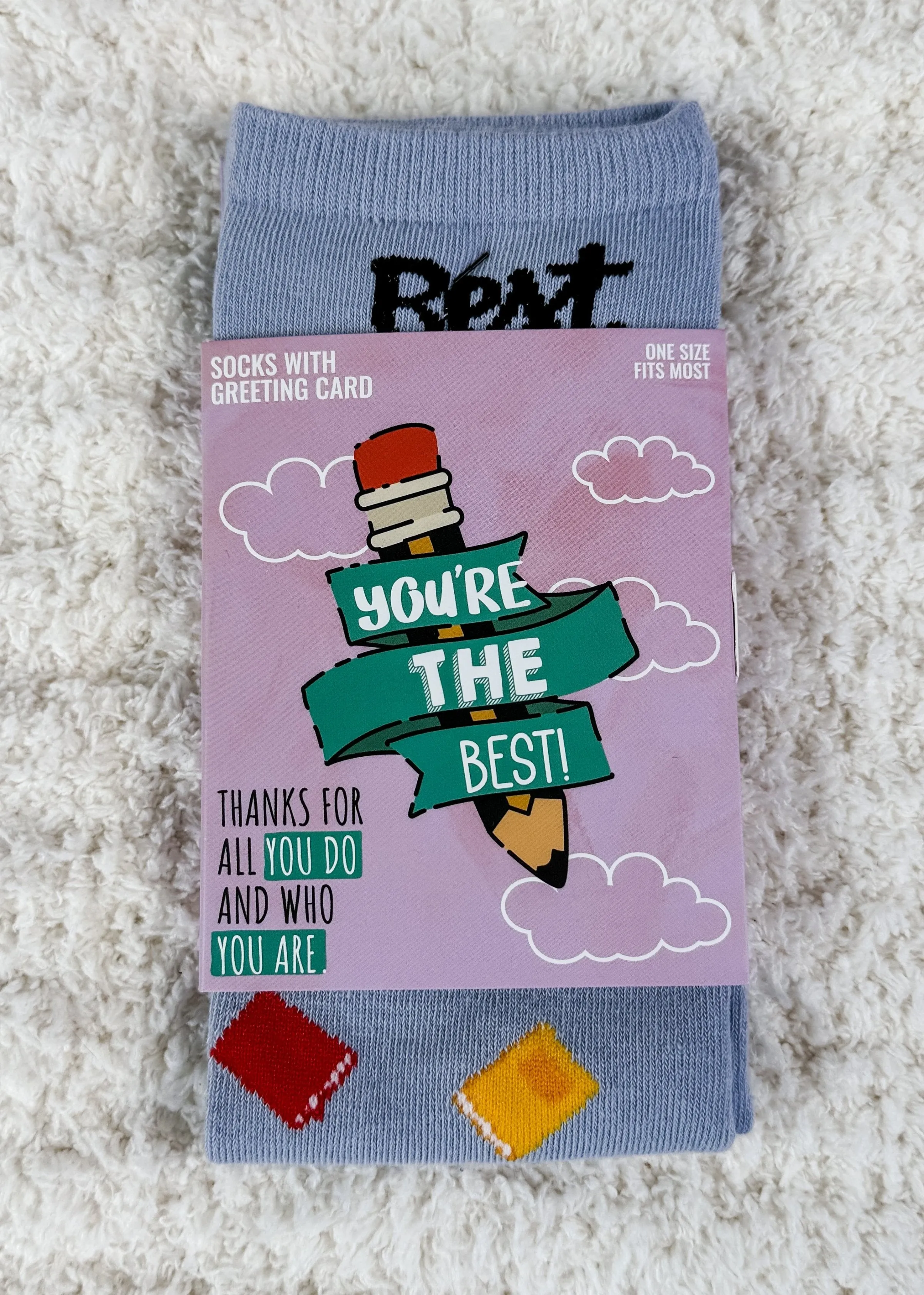 Greeting Card Socks