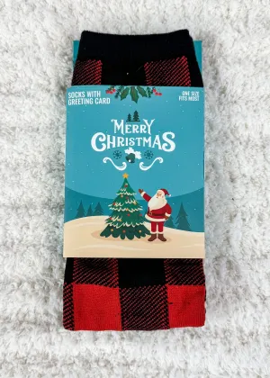 Greeting Card Socks