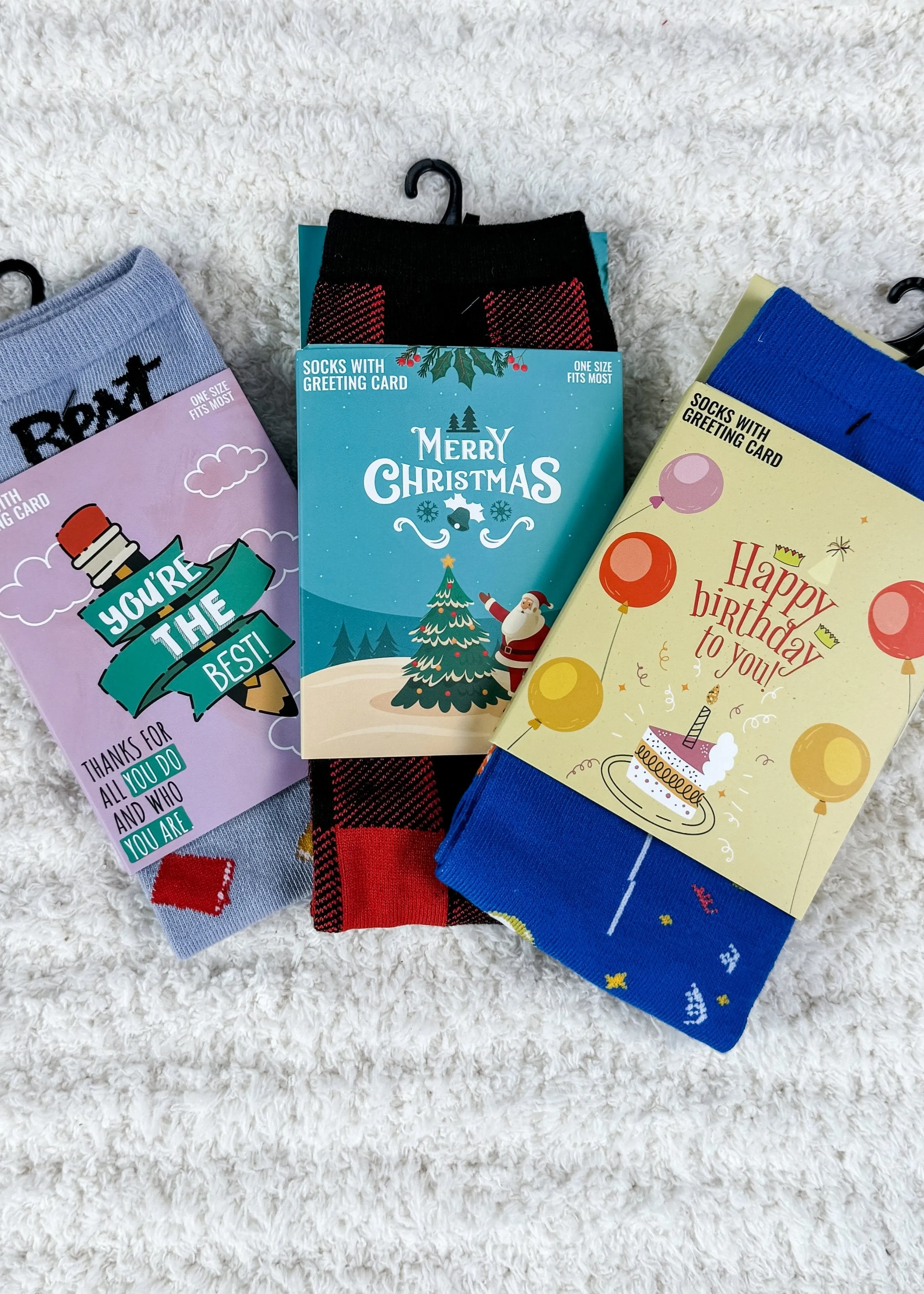 Greeting Card Socks