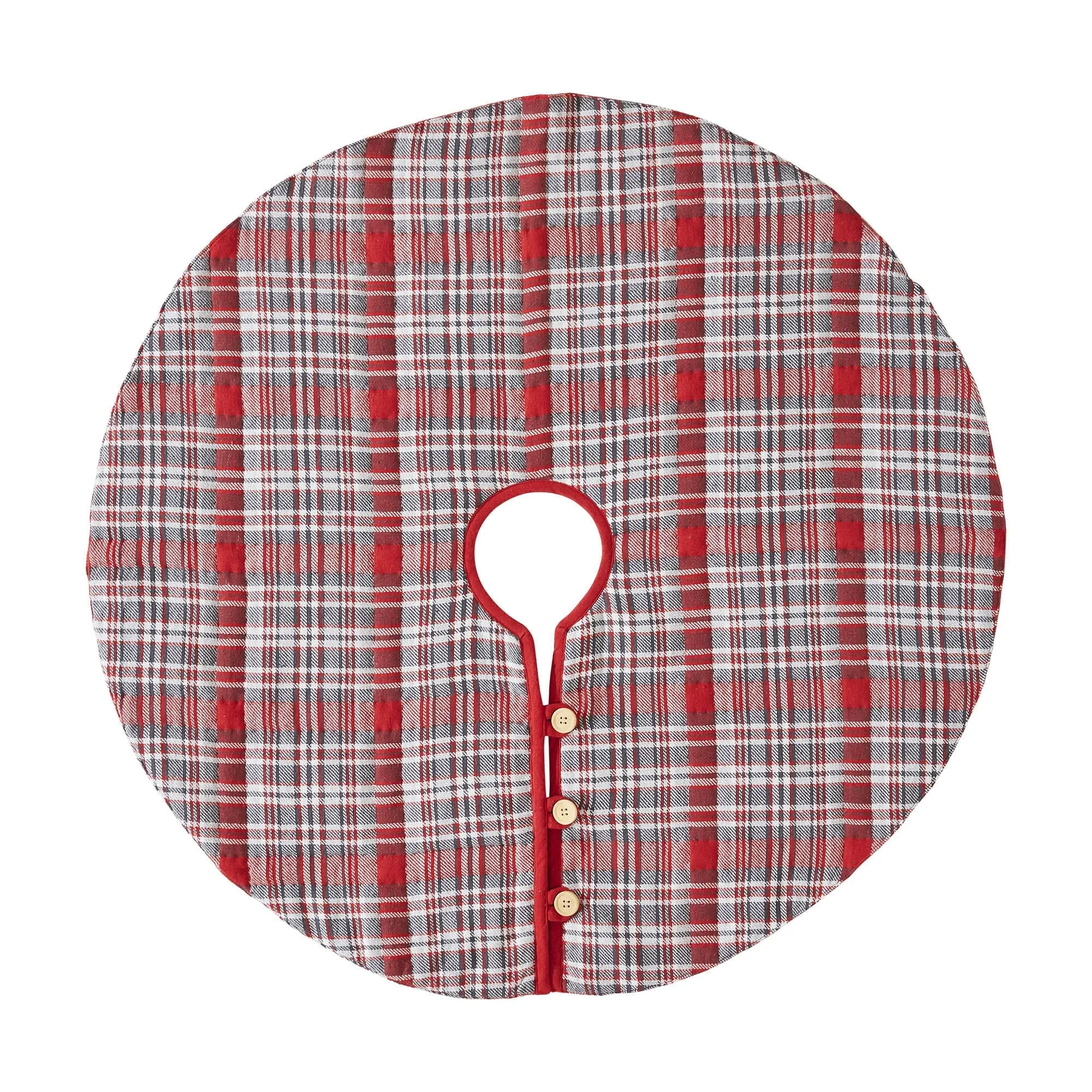 Gregor Plaid Tree Skirt 36"