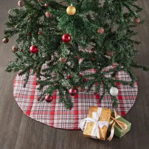 Gregor Plaid Tree Skirt 36"