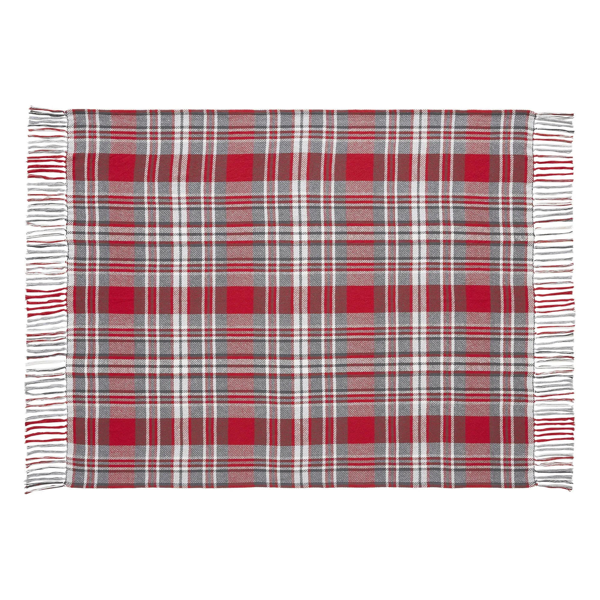 Gregor Plaid Woven Throw 50x60