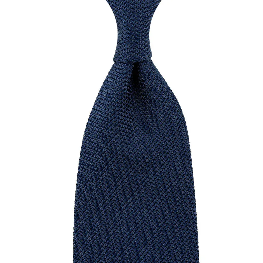 Grenadine / Garza Fina Bespoke Tie - Navy