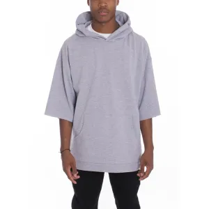 Grey Azrael Hooded Shirt